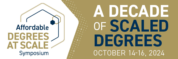 Save The Date with logo and event title, A Decade of Scaled Degrees, with the event date of Oct 14-16, 2024