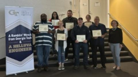group holding certificates