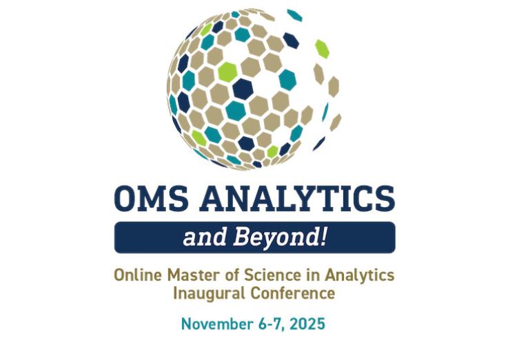 OMS Analytics and Beyond logo with a black background