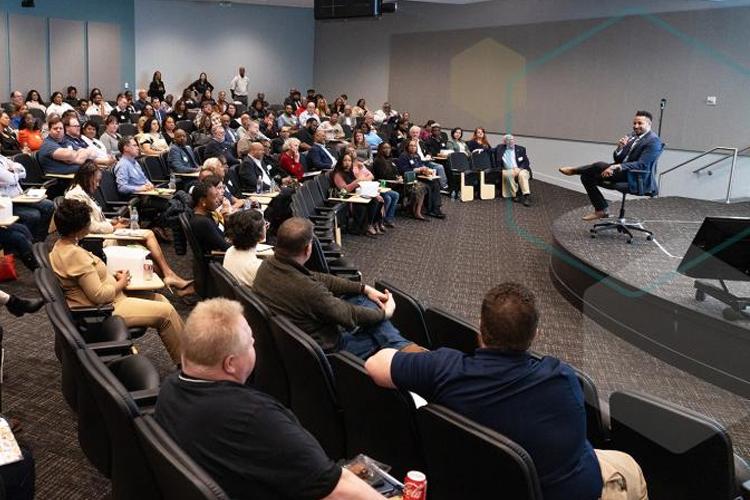 PMI event at GLC with Chris Carter speaking