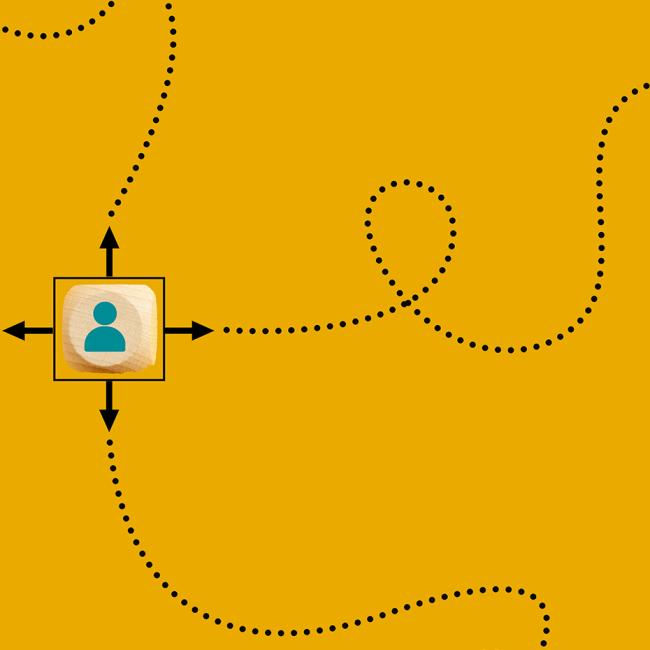 graphic showing a variety of pathways