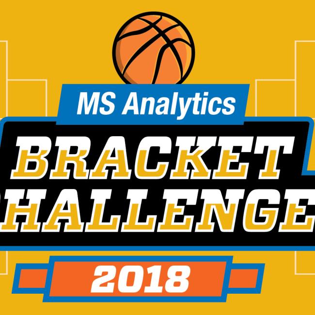 Master's in Analytics bracket challenge logo